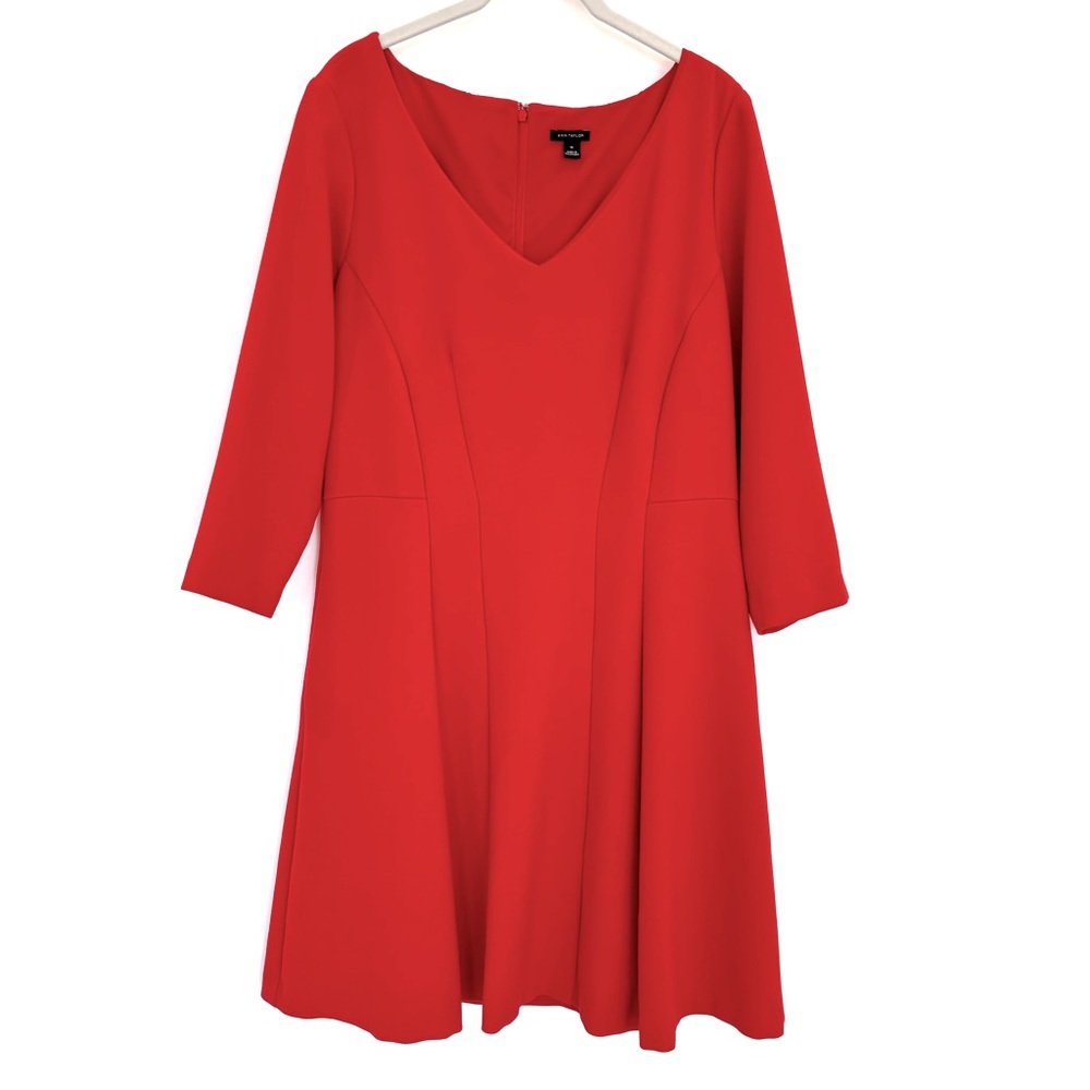 Ann Taylor Red Dress